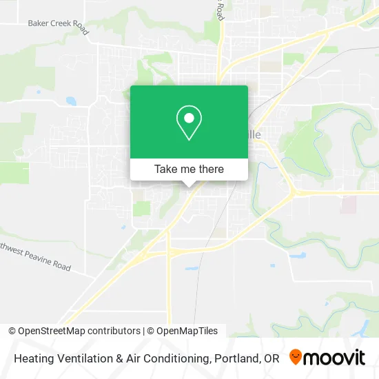 Mapa de Heating Ventilation & Air Conditioning