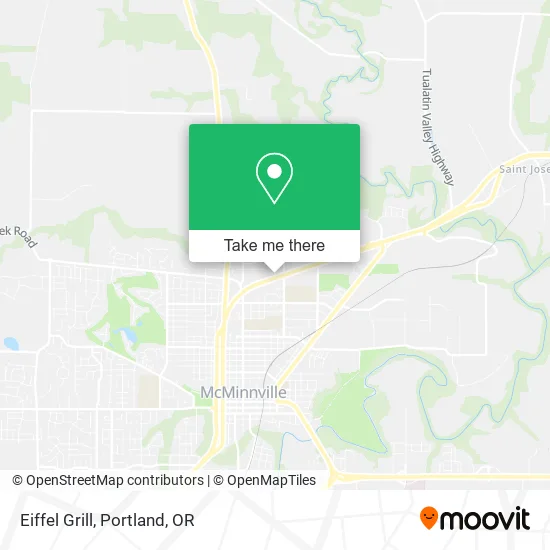 Mapa de Eiffel Grill