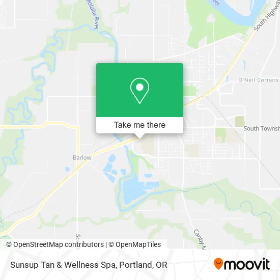 Mapa de Sunsup Tan & Wellness Spa