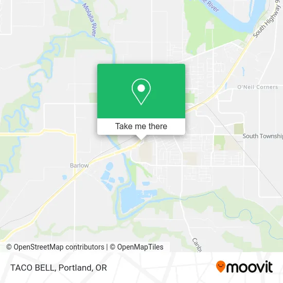 TACO BELL map
