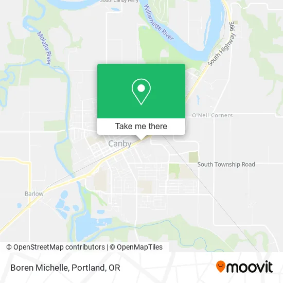 Boren Michelle map