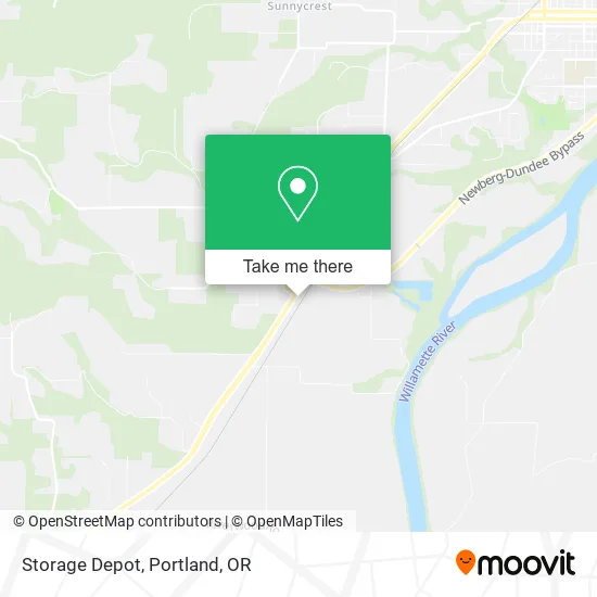 Mapa de Storage Depot
