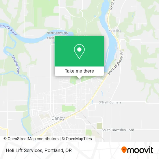 Heli Lift Services map