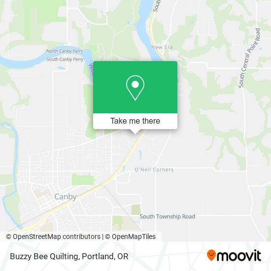 Buzzy Bee Quilting map
