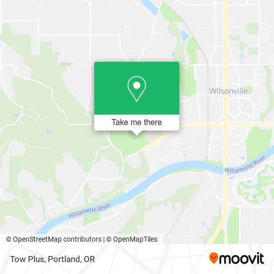 Tow Plus map