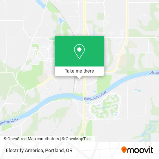 Mapa de Electrify America