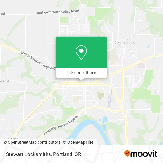 Mapa de Stewart Locksmiths