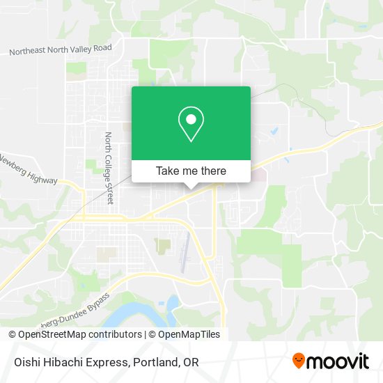 Mapa de Oishi Hibachi Express