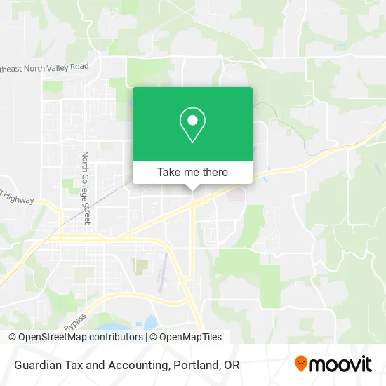 Guardian Tax and Accounting map
