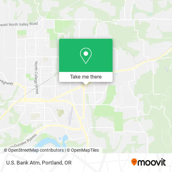 Mapa de U.S. Bank Atm