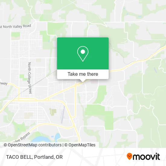 Mapa de TACO BELL