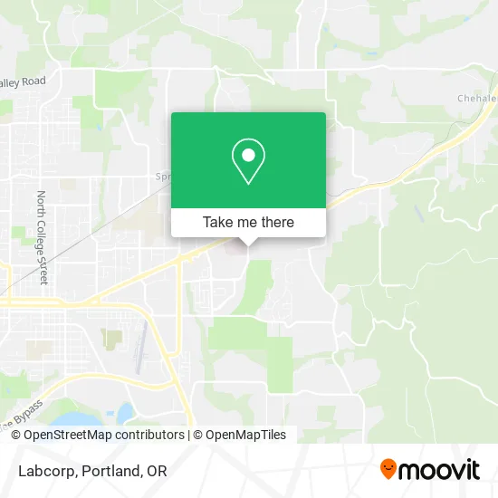 Mapa de Labcorp