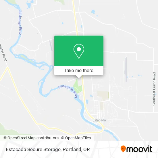 Estacada Secure Storage map