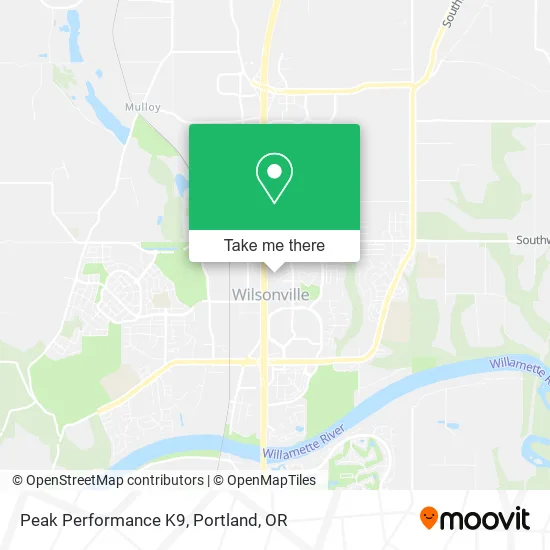 Mapa de Peak Performance K9