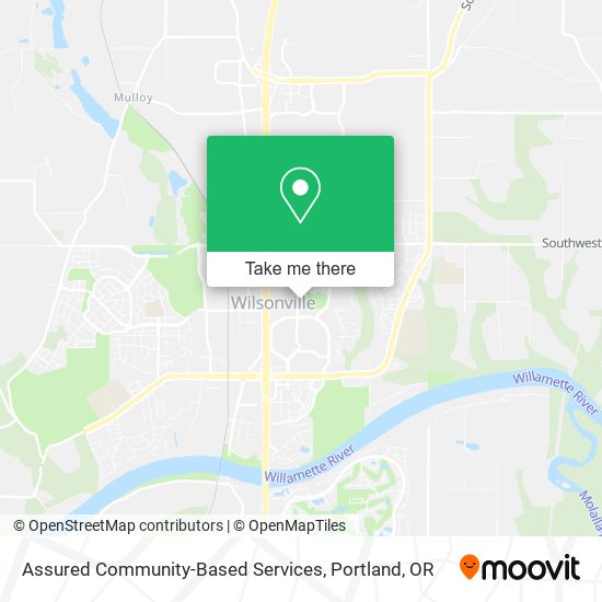 Assured Community-Based Services map