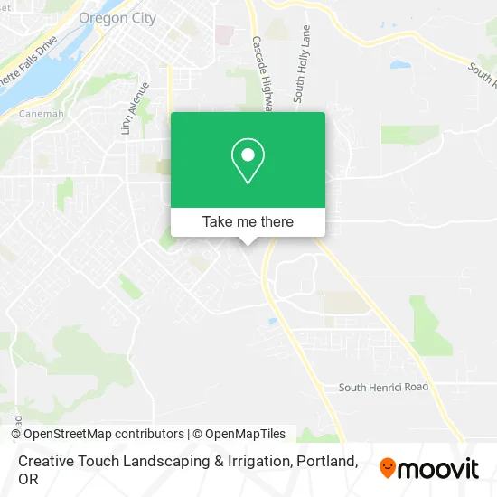 Mapa de Creative Touch Landscaping & Irrigation