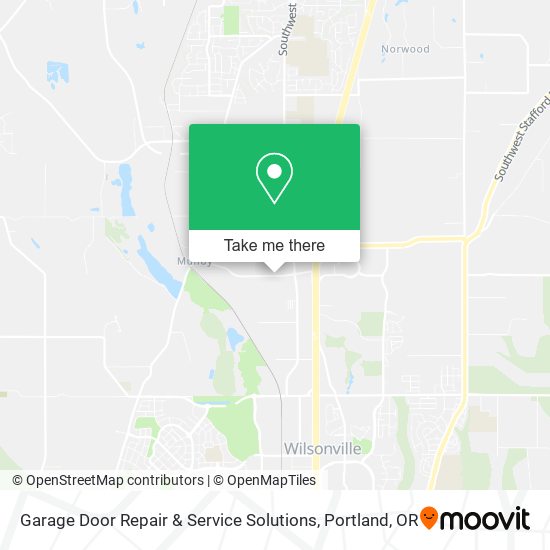 Garage Door Repair & Service Solutions map