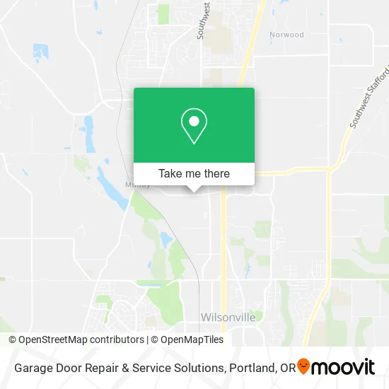 Garage Door Repair & Service Solutions map