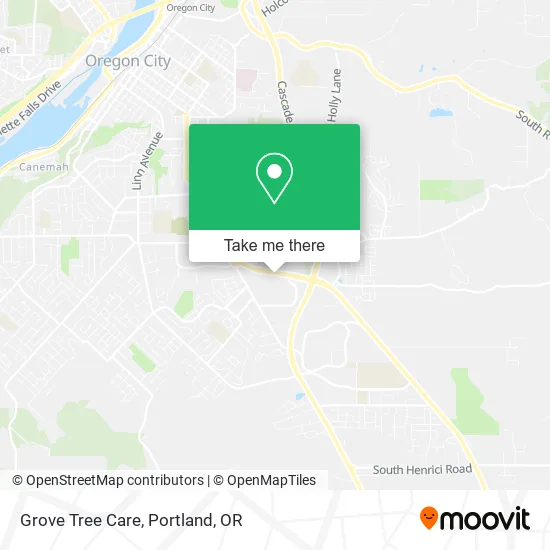 Grove Tree Care map
