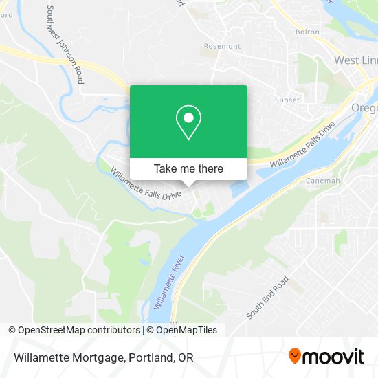 Mapa de Willamette Mortgage