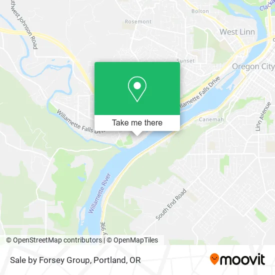 Sale by Forsey Group map
