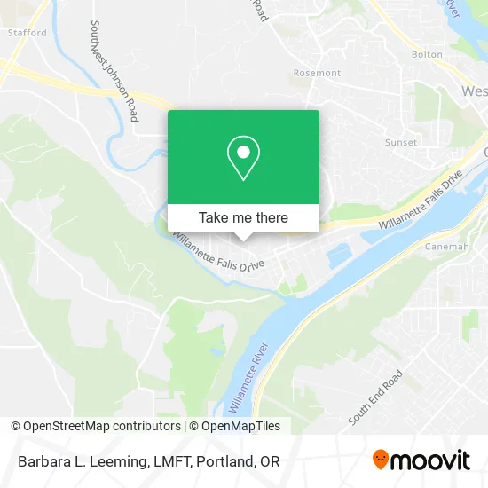 Barbara L. Leeming, LMFT map