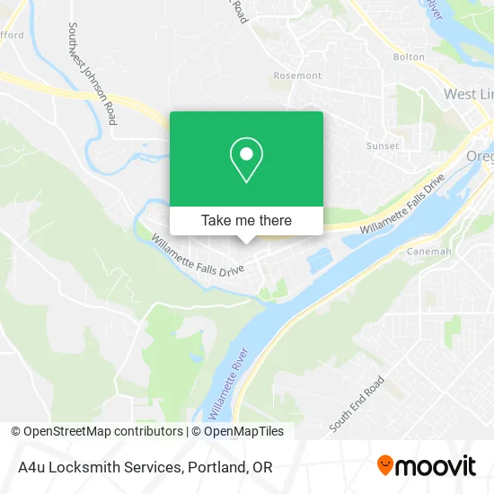 Mapa de A4u Locksmith Services