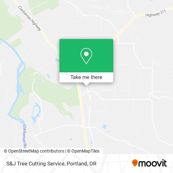 S&J Tree Cutting Service map