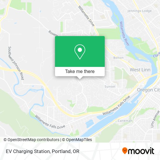 Mapa de EV Charging Station