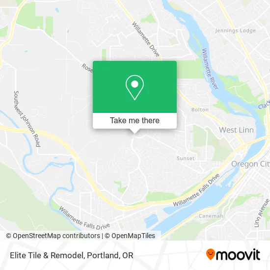 Elite Tile & Remodel map