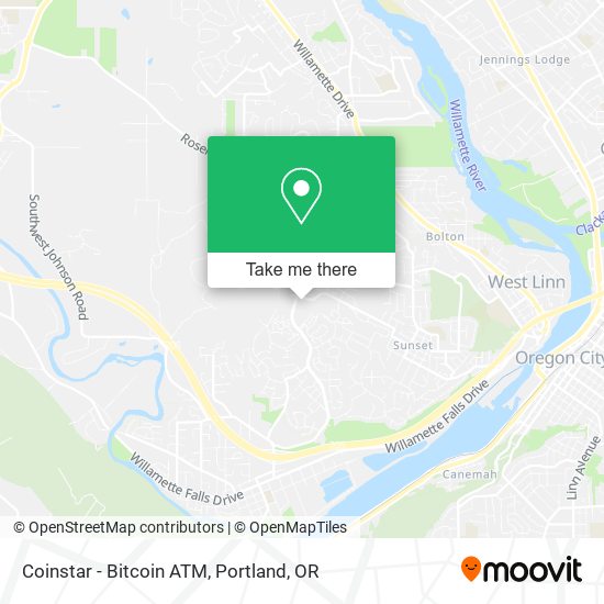 Coinstar - Bitcoin ATM map