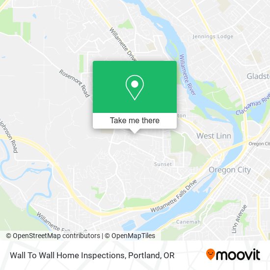 Mapa de Wall To Wall Home Inspections