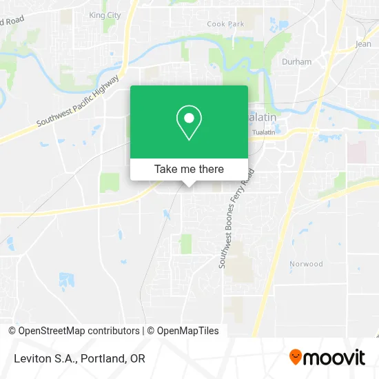 Leviton S.A. map