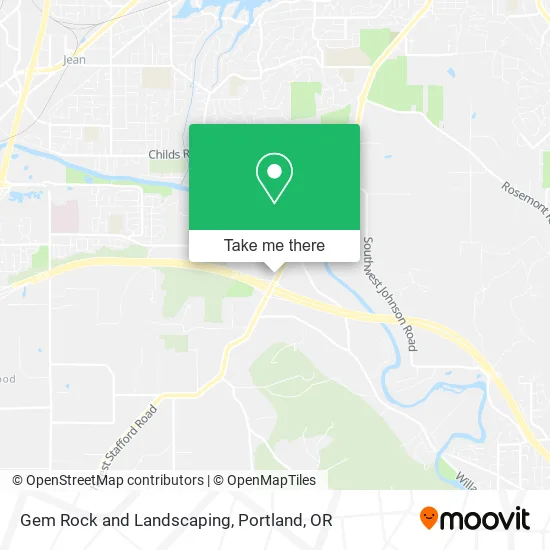 Gem Rock and Landscaping map
