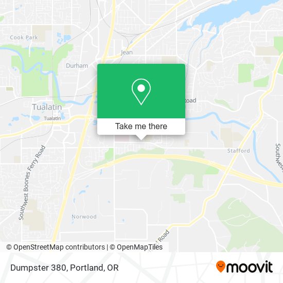 Mapa de Dumpster 380