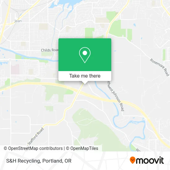 S&H Recycling map