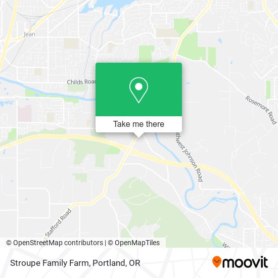 Stroupe Family Farm map