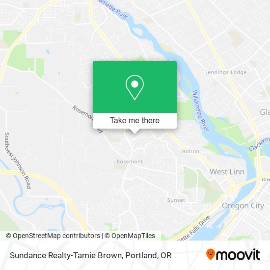 Sundance Realty-Tamie Brown map