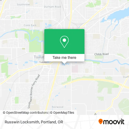 Russwin Locksmith map