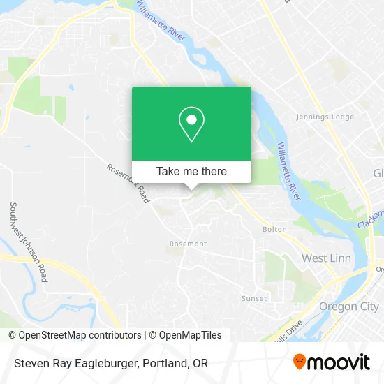 Steven Ray Eagleburger map