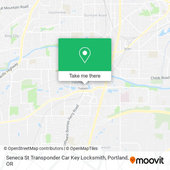 Seneca St Transponder Car Key Locksmith map