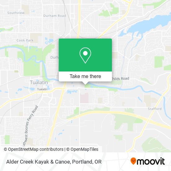 Mapa de Alder Creek Kayak & Canoe