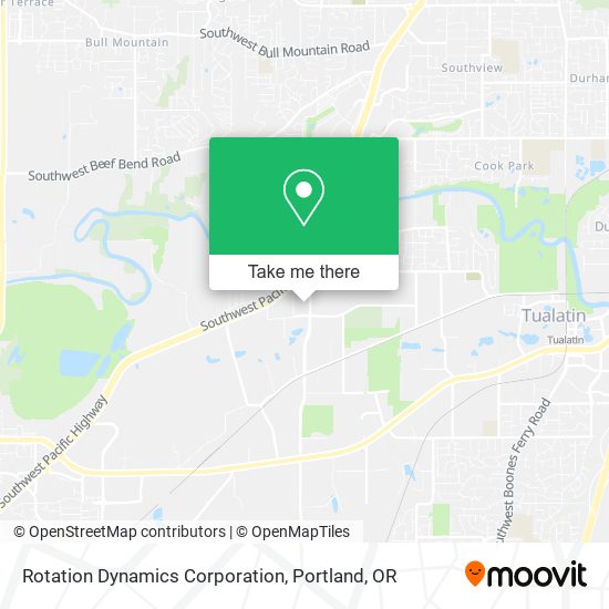 Mapa de Rotation Dynamics Corporation
