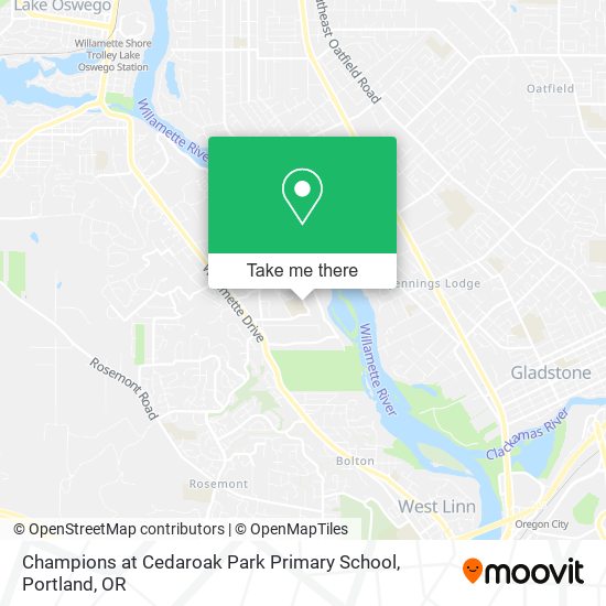 Mapa de Champions at Cedaroak Park Primary School
