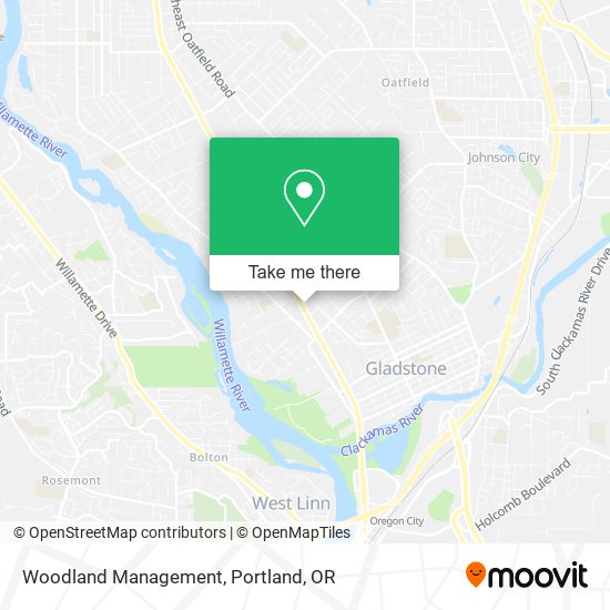 Woodland Management map