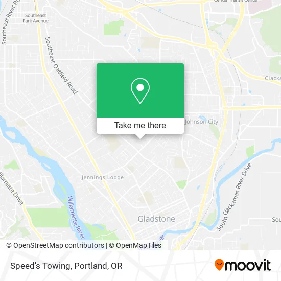 Mapa de Speed's Towing