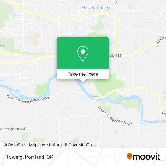 Mapa de Towing