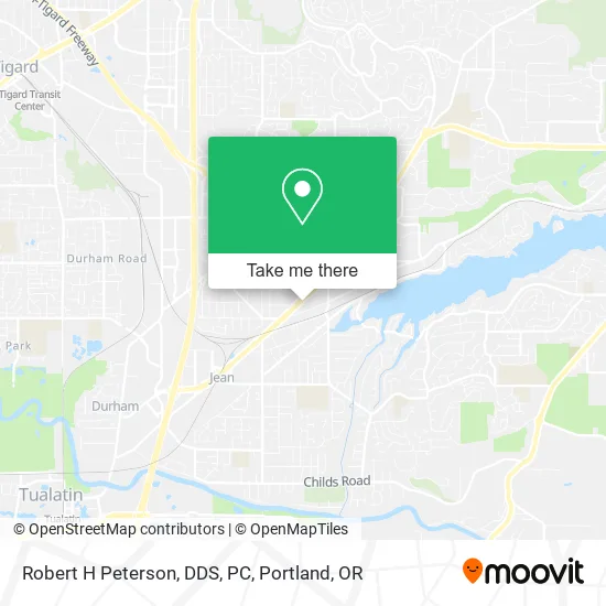 Mapa de Robert H Peterson, DDS, PC