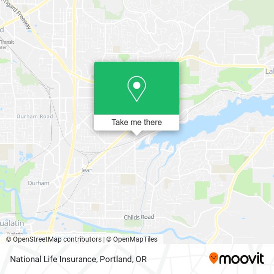 National Life Insurance map