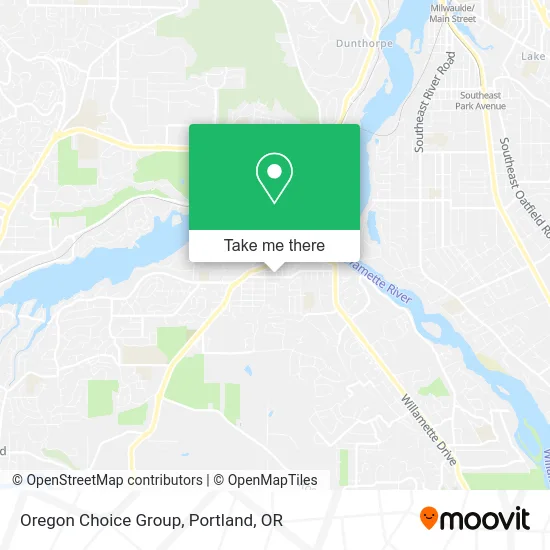 Oregon Choice Group map